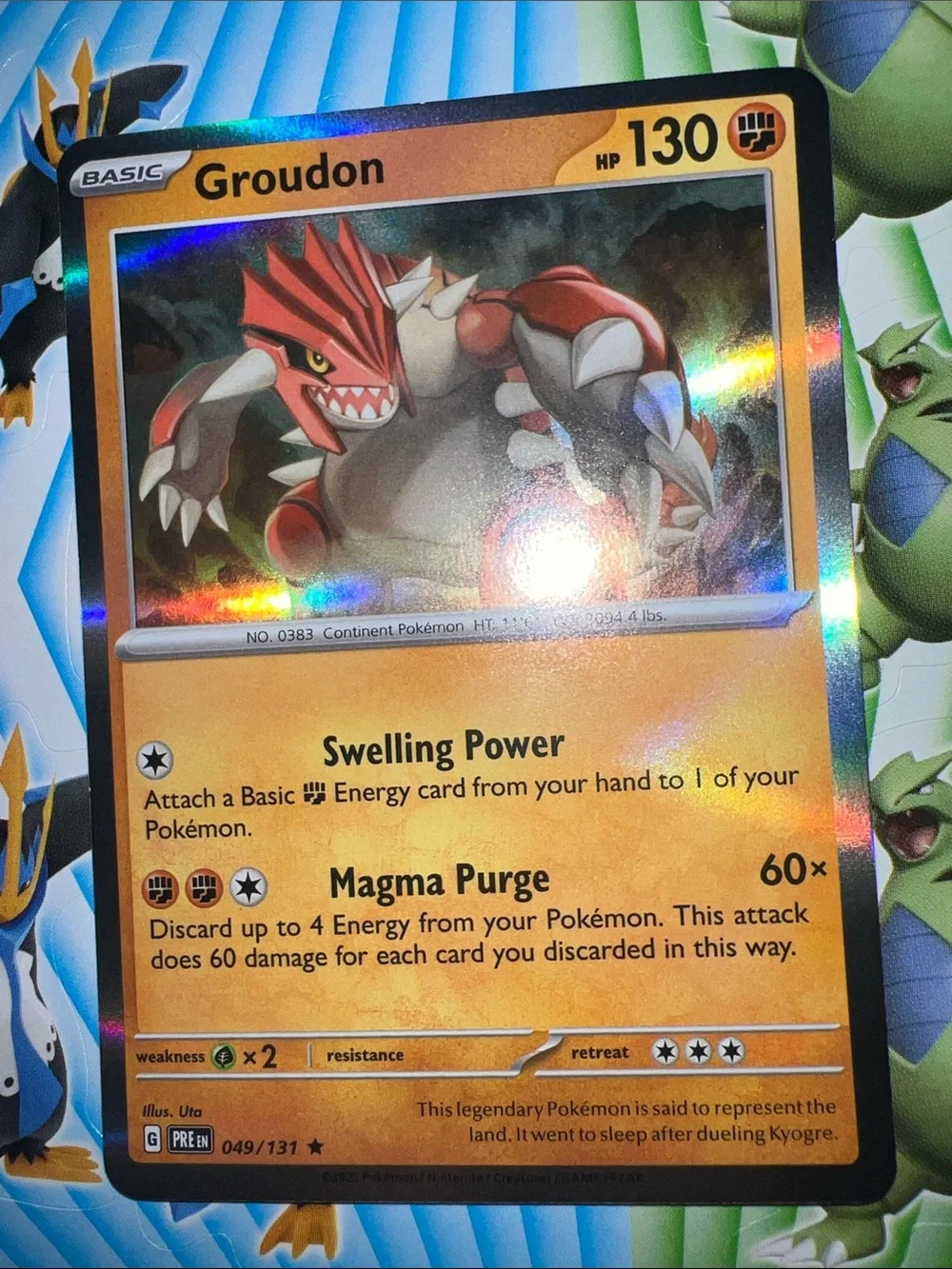 Pokemon groudon artwork
